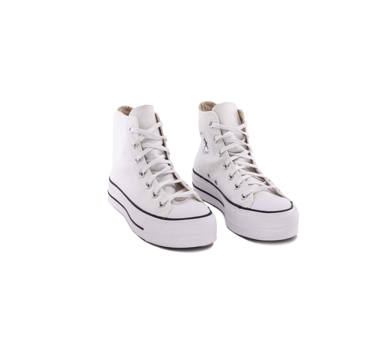Converse Chuck Taylor Lift Alta Bianco